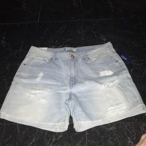 Blue Jean shorts new with tags